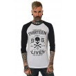 Dragstrip Clothing Americana Baseball top Thirteen Lives